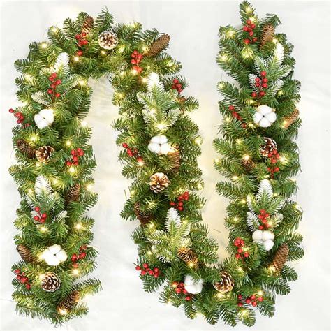 battery operated garland christmas|battery operated garland sale.